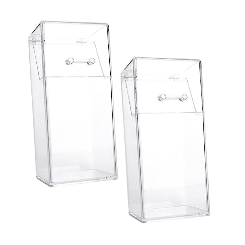 OSOLADY 2pcs Acryl Make-up Lagerung Box Deckel-pinsel Organizer Lagerung Kanister Für Hause OSOLADY 2pcs Acryl Make-up Lagerung Box Deckel-pinsel Organizer Lagerung Kanister Für Hause von OSOLADY