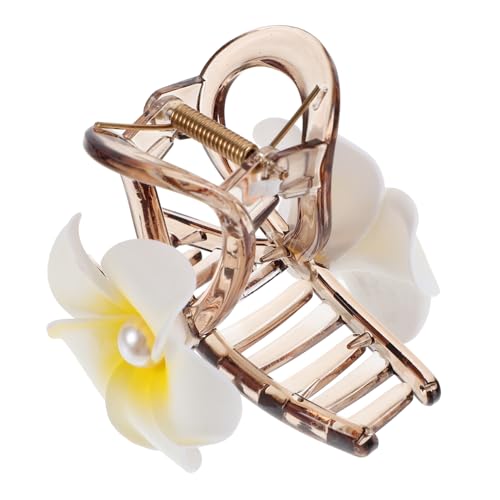 OSOLADY 2pcs Haarkiefer Klemmen Frauen Mädchen Haarkrallen Dekorative Blumenhaarklammern von OSOLADY