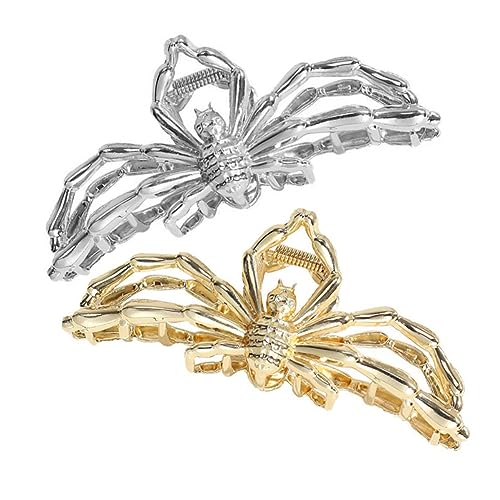 OSOLADY 2pcs Spinnen Haare Catch Clips Spider Bone Hair Clip Klaue Lange Haarklammern Frauen OSOLADY 2pcs Spinnen Haare Catch Clips Spider Bone Hair Clip Klaue Lange Haarklammern Frauen von OSOLADY