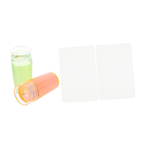 OSOLADY 2sätze Maniküre Stempel Nail Art Stempel Mit Abdeckung Teilig Für Nageldesigns Und Professionelle Anwendungen OSOLADY 2sätze Maniküre Stempel Nail Art Stempel Mit Abdeckung Teilig Für Nageldesigns Und Professionelle Anwendungen von OSOLADY