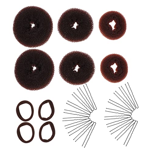 OSOLADY 2sätze U-förmige Haarnadeln Für Haarstyling Teiliges Dutt Maker Kit Mit Elastischen Haargummis Für Süße Und Modische Frisuren Für Damen Und Mädchen OSOLADY 2sätze U-förmige Haarnadeln Für Haarstyling Teiliges Dutt Maker Kit Mit Elastischen Haargummis Für Süße Und Modische Frisuren Für Damen Und Mädchen von OSOLADY