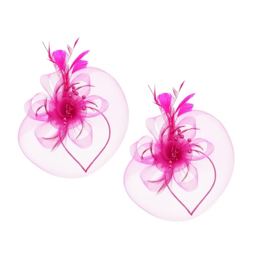 OSOLADY 2 Stücke Elegante Rosy Mesh Haar Zubehör für Schleier Junggesellinnenabschied Braut Haar Zubehör Hochzeit Haar Zubehör OSOLADY 2 Stücke Elegante Rosy Mesh Haar Zubehör für Schleier Junggesellinnenabschied Braut Haar Zubehör Hochzeit Haar Zubehör von OSOLADY