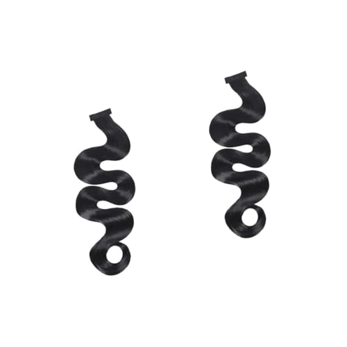 OSOLADY 2stücke Curly Haarverlängerung Hochtemperaturfaser Für Cosplay Hochzeiten Und Partys Haarteile Für Damen von OSOLADY