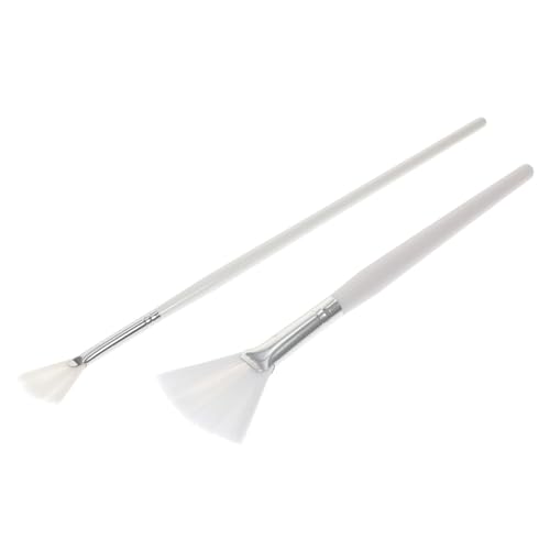 OSOLADY 2stücke Fächerförmiger Pinsel Für Schönheitspinsel Für Damen Mit Applikatorpinseln Für Make-up Und Beauty-anwendungen von OSOLADY