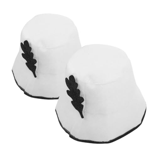 OSOLADY 2stücke Filz Sauna Hut Für Männer Und Frauen Leichte Und Bequeme Duschhaube Für Sauna Dampfbad Und Spa Universalgröße Für Optimalen Komfort Und Schutz von OSOLADY
