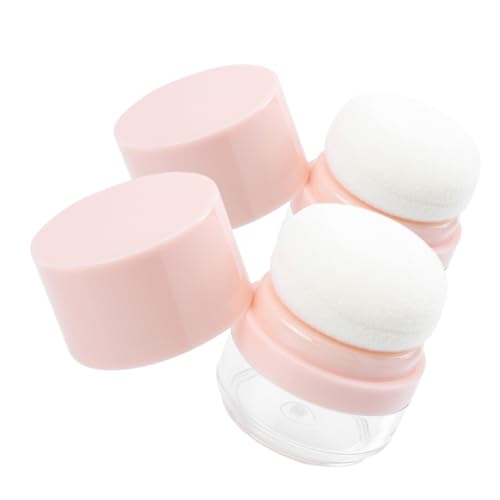 OSOLADY 2stücke Make-up-puderbox Kosmetik-puderbehälter Puderetuis Leeres Kissen-kompaktetui Kissen-foundation-etui Puder-reisebehälter Puderbehälter Für Reise Mit Puff Robust Multifunktio von OSOLADY