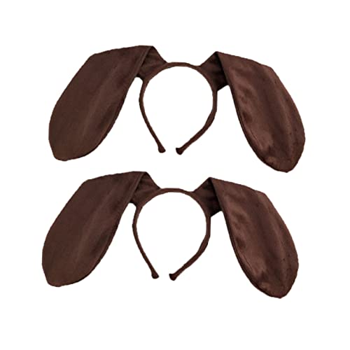 OSOLADY 2stücke Ohr-haarreifen Ohr-stirnband Party-stirnband Party-haarreifen Haarreifen Partyzubehör Kopfschmuck Stirnband Für Kostümpartys Karneval Silvesterparty Langlebig von OSOLADY