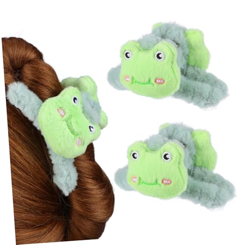 OSOLADY 2stücke Plüsch Haarklammern Große Clips Für Frauen Extra Große Krallenklammern Für Dickes Haar Haare Styling Accessoires von OSOLADY