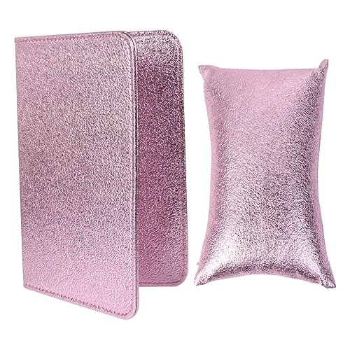 OSOLADY 2stücke Pu-leder Handauflage Und Kissen Faltbares Hand-armstützkissen Für Maniküre Bequemes Nagelsalon-zubehör von OSOLADY