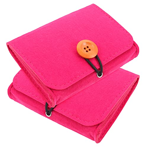 OSOLADY Ätherische Öle Tragetasche 2Stücke Tragbare Reise Organizer für Ätherische Öle Stabil und Verschleißfest Klein und Handlich für Unterwegs von OSOLADY