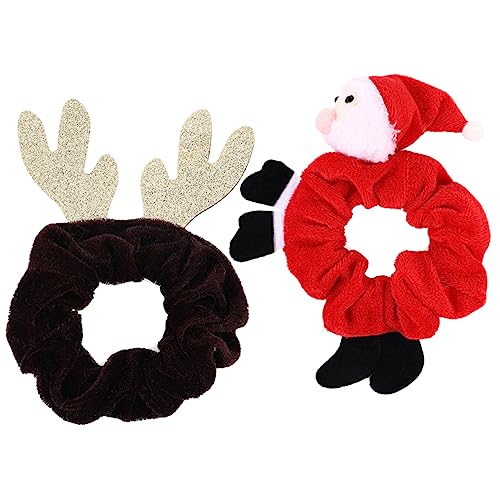 OSOLADY 2stücke Weihnachts Haarschmuck Mit Elastischen Scrunchies Für Frauen Und Mädchen Festliche Haarbänder Im Santa Und Rentier Design Für Weihnachtskostüme Und Feiertagsfeiern OSOLADY 2stücke Weihnachts Haarschmuck Mit Elastischen Scrunchies Für Frauen Und Mädchen Festliche Haarbänder Im Santa Und Rentier Design Für Weihnachtskostüme Und Feiertagsfeiern von OSOLADY