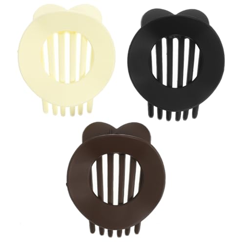 OSOLADY 3 Stück Clip Shark Clip Lockenprodukte Haarverlängerungen Kleine Haarspangen Pferdeschwänze Damen Haargummis Snap Girl Krallenclips Für Dickes Haar Große Clips Für Dickes Haar von OSOLADY
