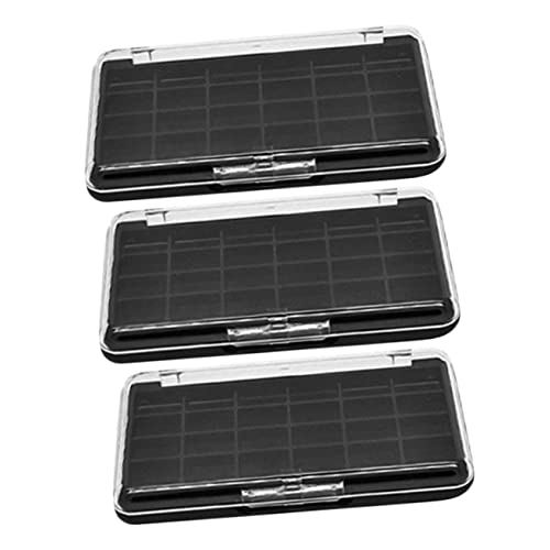 OSOLADY 3 Stück Diy Kosmetik Leerbox Lidschatten Pressplatte und Lippenstift Behälter Fach Organizer für Lidschatten Lippenstift und Lose Puder für Reisen und Kreative Projekte von OSOLADY