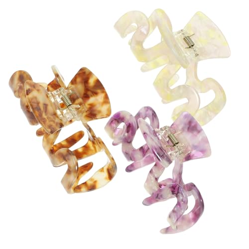 OSOLADY 3 Stück Haarklammern für Damen Große Krallenclips Rutschfeste Haarspangen für Dickes Feines und Langes Haar für Täglichen Gebrauch und Besondere Anlässe OSOLADY 3 Stück Haarklammern für Damen Große Krallenclips Rutschfeste Haarspangen für Dickes Feines und Langes Haar für Täglichen Gebrauch und Besondere Anlässe von OSOLADY