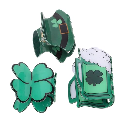 OSOLADY Einzigartiges Irisches Festival-party-clip-set 3-teilig Kleeblatt-clips Für Damen Mädchen Teenager St. Patricks Day-dekoration OSOLADY Einzigartiges Irisches Festival-party-clip-set 3-teilig Kleeblatt-clips Für Damen Mädchen Teenager St. Patricks Day-dekoration von OSOLADY