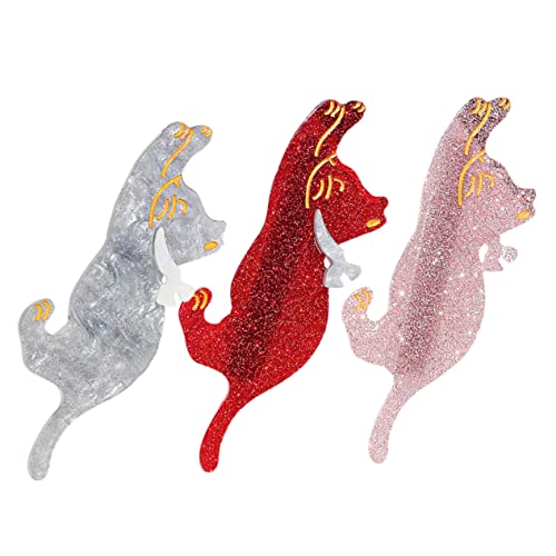 OSOLADY 3 Stück Katze Haarnadel Clip Rechnung Haarspangen Für Katzen Haarklammern Styling Groß Haarschmuck Haarwerkzeuge Zum Stylen Tierhaar-accessoire Haarzubehör Für Mädchen Acryl OSOLADY 3 Stück Katze Haarnadel Clip Rechnung Haarspangen Für Katzen Haarklammern Styling Groß Haarschmuck Haarwerkzeuge Zum Stylen Tierhaar-accessoire Haarzubehör Für Mädchen Acryl von OSOLADY