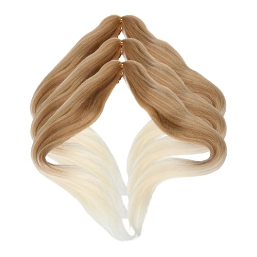 OSOLADY Kunsthaar Zum Flechten Für Frauen Und Extensions Vorgedehnte Pferdeschwanz-perücken Realistisches Aussehen von OSOLADY