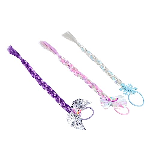 OSOLADY 3 Stück Teiliges Haarzopf Accessoires Bunte Geflochtene Perücken für Mädchen für Partys und Fotos Langlebig und Detailverliebt Gestaltet OSOLADY 3 Stück Teiliges Haarzopf Accessoires Bunte Geflochtene Perücken für Mädchen für Partys und Fotos Langlebig und Detailverliebt Gestaltet von OSOLADY