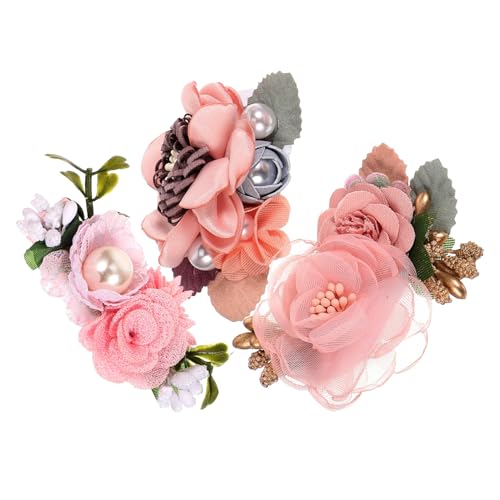OSOLADY 3 Stück Teiliges Künstliche Blumen Haarspangen für Mädchen Zarte Hochzeit Haarschmuck Vielseitig Tragbar Naturgetreu Gearbeitet Geeignet für Brautjungfern und Festliche Anlässe OSOLADY 3 Stück Teiliges Künstliche Blumen Haarspangen für Mädchen Zarte Hochzeit Haarschmuck Vielseitig Tragbar Naturgetreu Gearbeitet Geeignet für Brautjungfern und Festliche Anlässe von OSOLADY