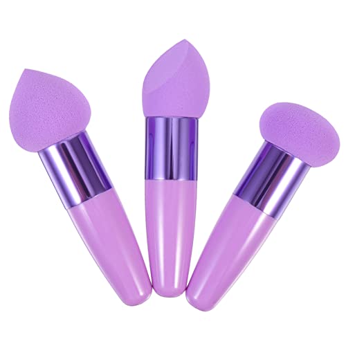 OSOLADY 3 Stück Teiliges Make Up Pinsel mit Hochwertigem Schwamm Handliche Beauty Makeup Pens für Präzises Auftragen Geeignet für Frauen und Tägliche Professionelle Nutzung Violettes OSOLADY 3 Stück Teiliges Make Up Pinsel mit Hochwertigem Schwamm Handliche Beauty Makeup Pens für Präzises Auftragen Geeignet für Frauen und Tägliche Professionelle Nutzung Violettes von OSOLADY