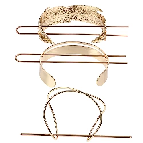 OSOLADY 3 Stück Teiliges Retro Haarnadeln aus Legiertem Material mit Design Eleganten Haarspangen für Hochzeiten Damen Haarschmuck Besondere Anlässe OSOLADY 3 Stück Teiliges Retro Haarnadeln aus Legiertem Material mit Design Eleganten Haarspangen für Hochzeiten Damen Haarschmuck Besondere Anlässe von OSOLADY