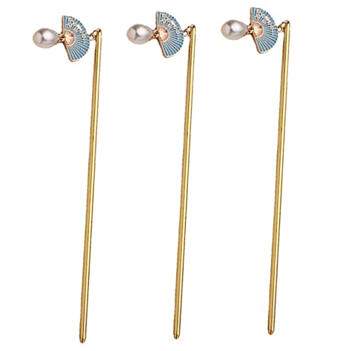 OSOLADY 3 Stück Vintage Haarnadel Teiliges aus Langlebigem Metall für Hochsteckfrisuren Haarschmuck für Damen für Lange Haare und Verschiedene Outfits von OSOLADY