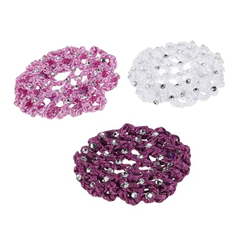 OSOLADY 3stücke Haarnetze Für Frauen Elastische Dutt-netze Und Vielseitiges Haarschmuck-accessoire Für Ballett Pflegeberufe Und Elegante Frisuren OSOLADY 3stücke Haarnetze Für Frauen Elastische Dutt-netze Und Vielseitiges Haarschmuck-accessoire Für Ballett Pflegeberufe Und Elegante Frisuren von OSOLADY