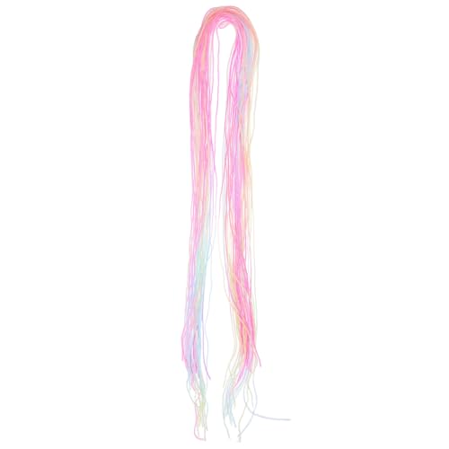 OSOLADY 30Stücke Haarschmuck Fadenschnüre für Zöpfe Weiche Haarschnur Pastellfarben für Kreative Frisuren zum Üben für Festivals von OSOLADY
