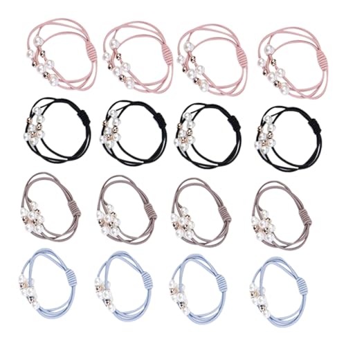 OSOLADY 30stücke Elastische Haarbänder Für Frauen Haargummis Im Japanischen Stil Haarringe Pferdeschwanzhalter Haar-accessoires Gemischte Farbe von OSOLADY