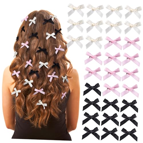 OSOLADY 30stücke Mini Schleife Haarspangen Damen Haar Clips Haarschmuck Haar Zubehör OSOLADY 30stücke Mini Schleife Haarspangen Damen Haar Clips Haarschmuck Haar Zubehör von OSOLADY