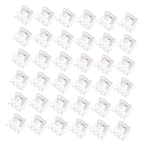 OSOLADY 36Stücke Haarklammern Herzförmige Haarklauenclips für Mädchen DIY Haarschmuck Transparent Einfaches Design für Verschiedene Frisuren Rutschfest Leicht und Schonend OSOLADY 36Stücke Haarklammern Herzförmige Haarklauenclips für Mädchen DIY Haarschmuck Transparent Einfaches Design für Verschiedene Frisuren Rutschfest Leicht und Schonend von OSOLADY