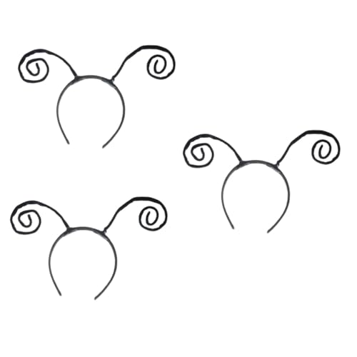 OSOLADY 3 Stücke Halloween Ant Antenne Stirnband Kostüm Kopfschmuck Haar Hoop Für Partys Maskerade Cosplay Bühne Leistung von OSOLADY