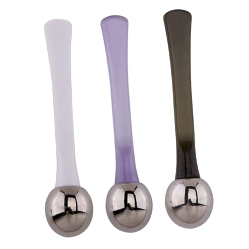 OSOLADY 3Stücke Augenmassage Stäbe Makeup Löffel Und Sticks Für Augencreme Und Gesichtsmaske Und Transparent von OSOLADY
