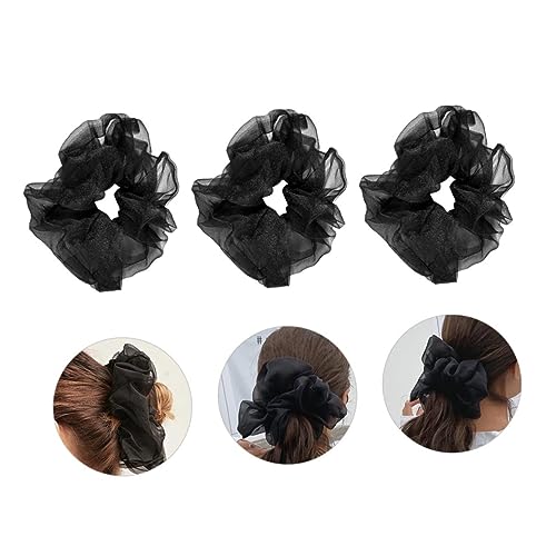 OSOLADY 3Stücke Elastische Haarbindung Teiliges Retro Haargummis Für Damen Stilvolle Pferdeschwanzhalter Haarschmuck Für Dünnes Und Dickes OSOLADY 3Stücke Elastische Haarbindung Teiliges Retro Haargummis Für Damen Stilvolle Pferdeschwanzhalter Haarschmuck Für Dünnes Und Dickes von OSOLADY