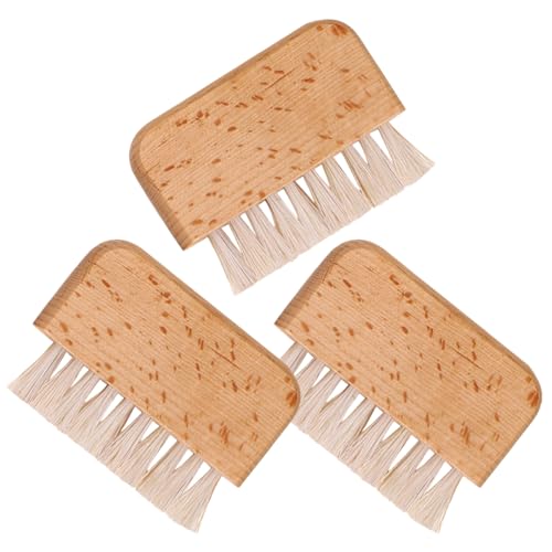 OSOLADY 3Stücke Fingernagelbürsten Nagelreiniger für Männer Ergonomische Peeling Bürsten zum Reinigen von Händen Füßen und Nägeln für Maniküre und Pediküre OSOLADY 3Stücke Fingernagelbürsten Nagelreiniger für Männer Ergonomische Peeling Bürsten zum Reinigen von Händen Füßen und Nägeln für Maniküre und Pediküre von OSOLADY