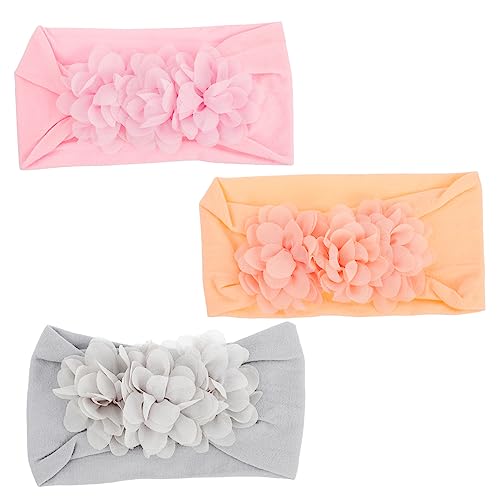 OSOLADY 3Stücke Haardekoration Flexible Blumen Haarschmuck für Mädchen Hautfreundliches Stoffdesign für Junge Mädchen und Kleinkinder für OSOLADY 3Stücke Haardekoration Flexible Blumen Haarschmuck für Mädchen Hautfreundliches Stoffdesign für Junge Mädchen und Kleinkinder für von OSOLADY