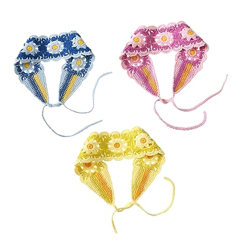 OSOLADY 3Stücke Teiliges Gestricktes Haarband für Damen und Mädchen Blumenmuster Atmungsaktiv Komfortabel für Verschiedene Anlässe OSOLADY 3Stücke Teiliges Gestricktes Haarband für Damen und Mädchen Blumenmuster Atmungsaktiv Komfortabel für Verschiedene Anlässe von OSOLADY