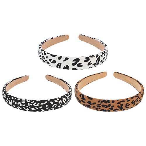 OSOLADY 3Stücke Teiliges Retro Stirnband mit Leoparden und Zebramuster Elastische Haaraccessoires für Damen für Alltag Partys und Sport OSOLADY 3Stücke Teiliges Retro Stirnband mit Leoparden und Zebramuster Elastische Haaraccessoires für Damen für Alltag Partys und Sport von OSOLADY