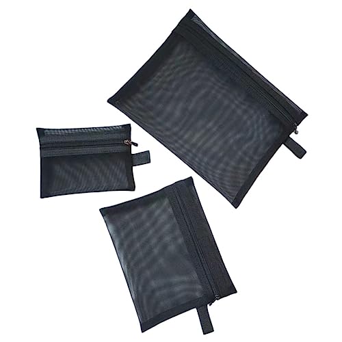 OSOLADY 3Stücke Teiliges Set Tragbare Mesh Make Up Taschen Reisebeutel aus Multifunktionale Kosmetiktasche für Damen für Urlaub Büro und Zuhause OSOLADY 3Stücke Teiliges Set Tragbare Mesh Make Up Taschen Reisebeutel aus Multifunktionale Kosmetiktasche für Damen für Urlaub Büro und Zuhause von OSOLADY