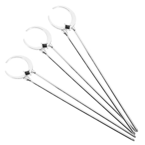 OSOLADY 3Stücke Vintage Haarstäbchen für Damen Mond Haar Essstäbchen Dekoratives Haarknoten Styling Werkzeug für Mädchen Langlebig und Elegant als für Besondere Anlässe von OSOLADY