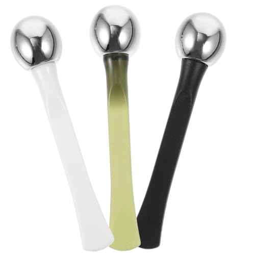 OSOLADY 3stücke Augencreme-portionierer Glatter Oberfläche Verbessert Die Der Augen Lindert Augenermüdung Und Falten Inklusive Und Löffel Für Saubere Anwendung von OSOLADY