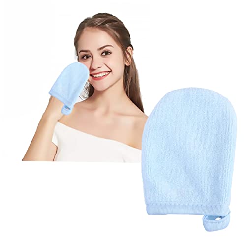 OSOLADY 3stücke Reinigungshandschuhe Für Gesicht Wiederverwendbare Make-up Entferner-pads Sanftem Blau Für Tägliche Gesichtsreinigung Und Sanfte Pflege OSOLADY 3stücke Reinigungshandschuhe Für Gesicht Wiederverwendbare Make-up Entferner-pads Sanftem Blau Für Tägliche Gesichtsreinigung Und Sanfte Pflege von OSOLADY