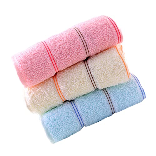 OSOLADY 3stücke Teiliges Hautfreundliches Baumwoll-waschlappen Saugfähige Weiche Handtücher Für Gesicht Und Körper Für Zuhause Hotel Und Reise Zufälligen Farben Erhältlich OSOLADY 3stücke Teiliges Hautfreundliches Baumwoll-waschlappen Saugfähige Weiche Handtücher Für Gesicht Und Körper Für Zuhause Hotel Und Reise Zufälligen Farben Erhältlich von OSOLADY