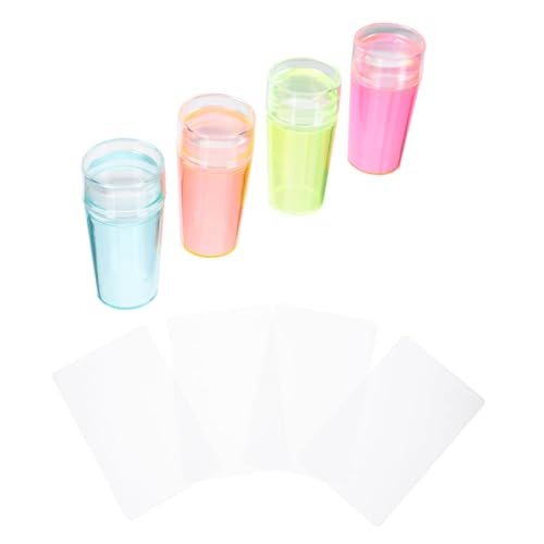 OSOLADY 4 Sätze Maniküre-tools Nail Art Gedruckte Köpfe Nail Art Stampers Tragbare Stempel OSOLADY 4 Sätze Maniküre-tools Nail Art Gedruckte Köpfe Nail Art Stampers Tragbare Stempel von OSOLADY