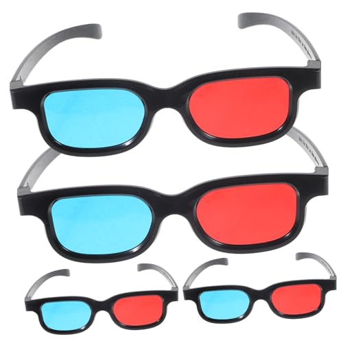 OSOLADY 4 Stück 3d-brille Für Party Erwachsene Gläser Geformt 3d-sichtbrille Rahmen Sehbrille Brille Anzeigen Videobrille Computerbrille Filmbrille Projektorbrille Modische Brille Plastik OSOLADY 4 Stück 3d-brille Für Party Erwachsene Gläser Geformt 3d-sichtbrille Rahmen Sehbrille Brille Anzeigen Videobrille Computerbrille Filmbrille Projektorbrille Modische Brille Plastik von OSOLADY