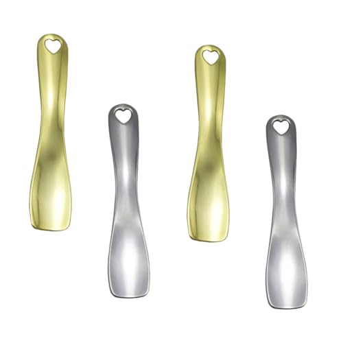 OSOLADY 4 Stück Augencreme Metalllöffel Gesichtslöffel Abgewinkelter Make Up Löffel Unter Augen Creme Löffel Schönheitslöffel Löffel Gesichtscreme Löffel OSOLADY 4 Stück Augencreme Metalllöffel Gesichtslöffel Abgewinkelter Make Up Löffel Unter Augen Creme Löffel Schönheitslöffel Löffel Gesichtscreme Löffel von OSOLADY
