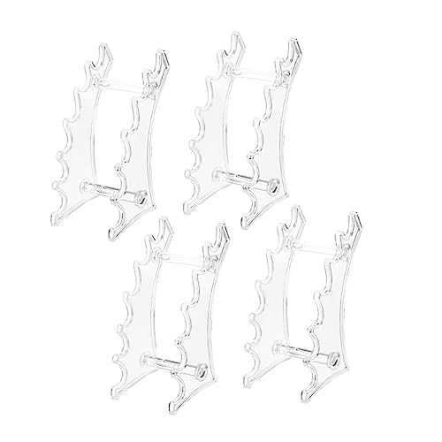 OSOLADY 4 stücke Augenbrauenstift Rack Schreibtisch Stift Bleistifte Display Rack Einzelhandelsgeschäft Display-ständer Make-Up Shop von OSOLADY
