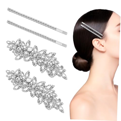 OSOLADY Elegante Haarnadeln für die Braut Haarspangen-Set für die Hochzeit Strasssteine dekorative Haargabel-Clips Haar-Accessoires für Frauen OSOLADY Elegante Haarnadeln für die Braut Haarspangen-Set für die Hochzeit Strasssteine dekorative Haargabel-Clips Haar-Accessoires für Frauen von OSOLADY