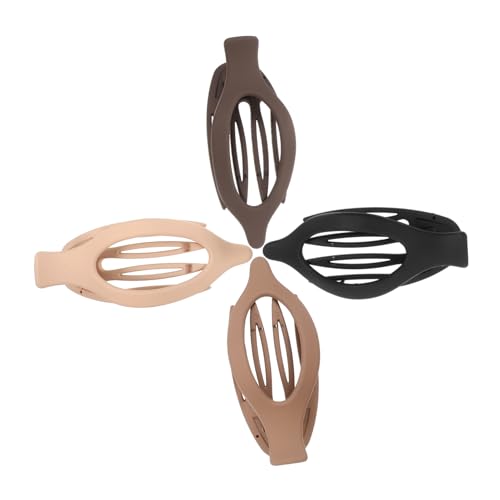 OSOLADY 4stücke Flache Haarspangen Für Damen Französische Spange Haarschmuck Zubehör Mit Sicherem Sitz Für Verschiedene Frisuren von OSOLADY