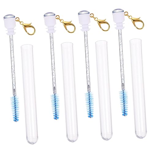 OSOLADY 4 Stück Make-up-Wimpern- Auge Röhren Wimperntusche leere Wimpernröhre Damen kosmetikpinsel makeup brushes Make-up-Pinsel-Zauberstäbe tragbares wimpernrohr Acryl Blue OSOLADY 4 Stück Make-up-Wimpern- Auge Röhren Wimperntusche leere Wimpernröhre Damen kosmetikpinsel makeup brushes Make-up-Pinsel-Zauberstäbe tragbares wimpernrohr Acryl Blue von OSOLADY